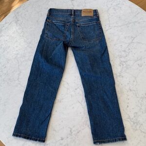 Abercrombie Kids Boys Straight Jeans Medium Wash Denim Size 7/8 Regular